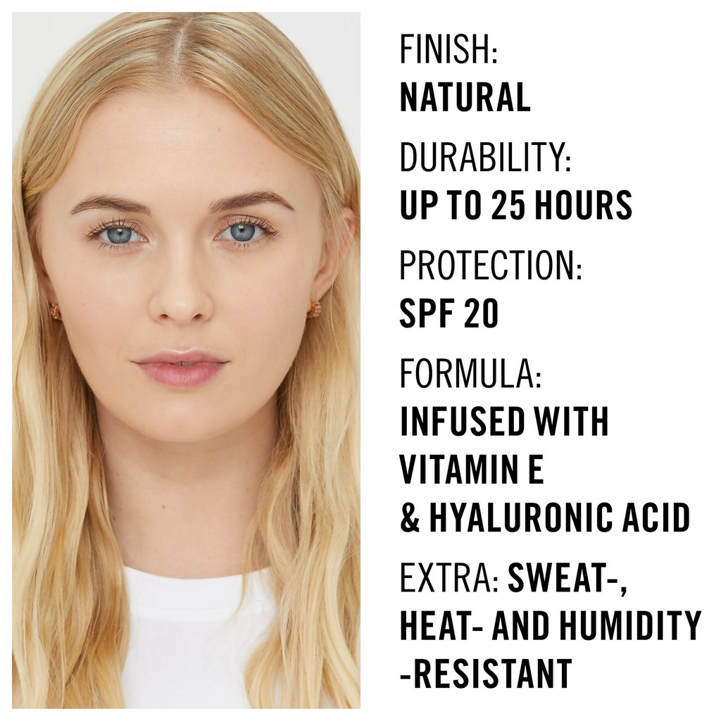 Rimmel London Lasting Finish 25 Hour Foundation SPF 20 - Vanilla | Grocsy