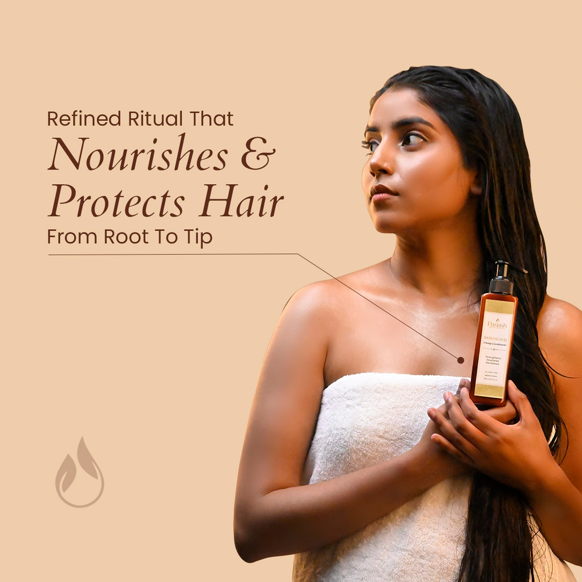 Panash Bhringraj Trikalp Hair Conditioner | Grocsy