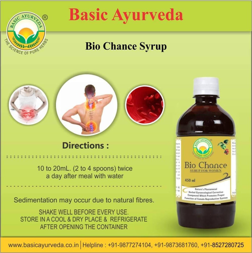 Basic Ayurveda Bio Chance Syrup | Grocsy