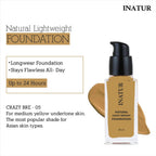 Inatur Natural Light Weight Foundation - Crazy Bre | Grocsy