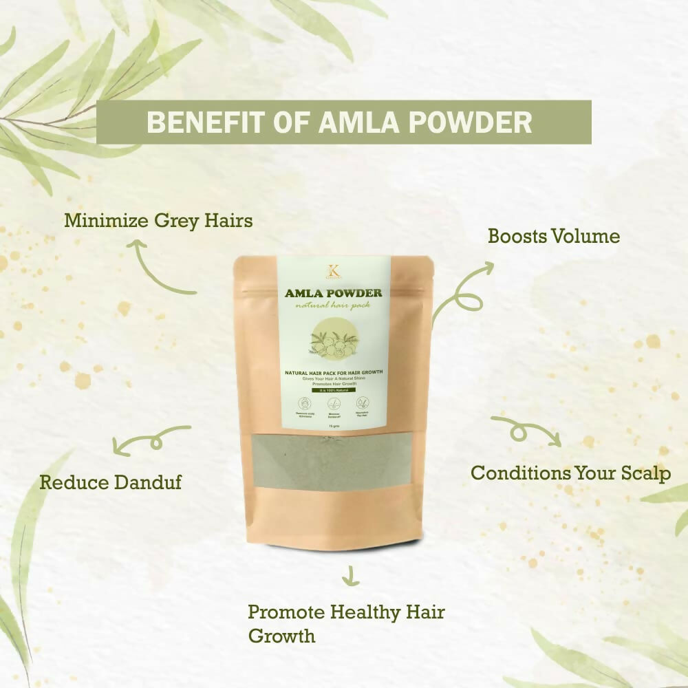 Kimayra Amla Powder Natural Hair Pack For Hair Growth | Grocsy