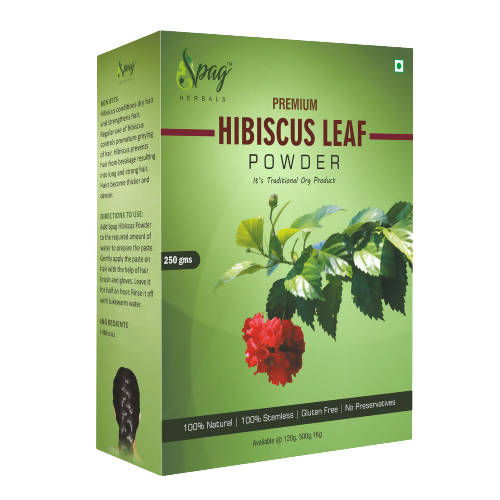 Spag Herbals Premium Hibiscus Leaf Powder | Grocsy