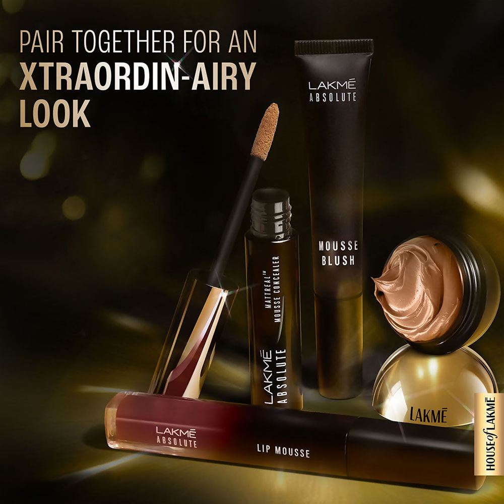 Lakme Xtraordin Airy Mattreal Mousse - Gold Med | Grocsy
