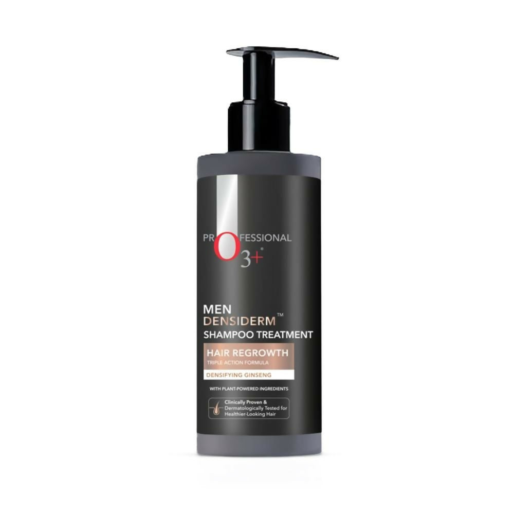 Professional O3+ Men Densiderm Anti Hair Loss Shampoo For Dense Hair & Regrowth | Grocsy