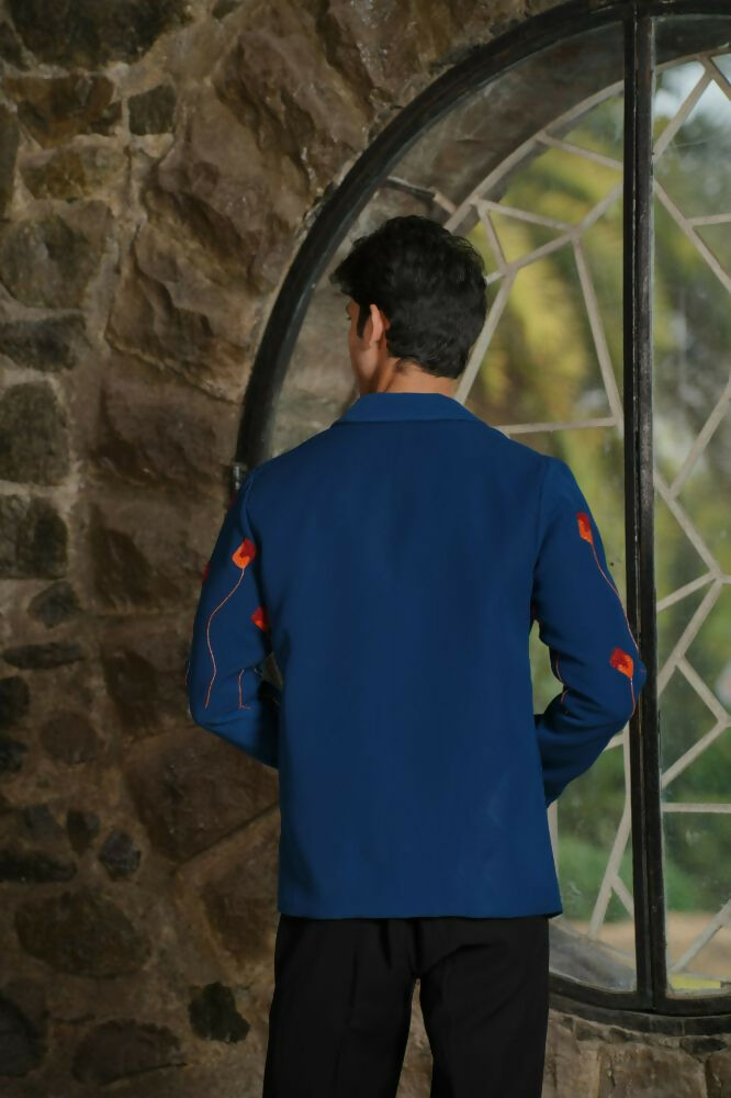 Torque Teal Blue Shacket by Hilo Design | Grocsy
