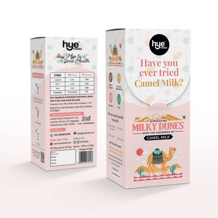 hye Foods Milky Dunes With The Goodness Of Camel Milk | Grocsy