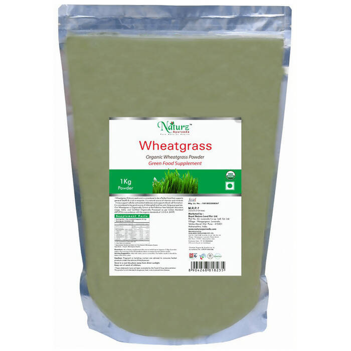 Naturz Ayurveda Wheatgrass Powder | Grocsy