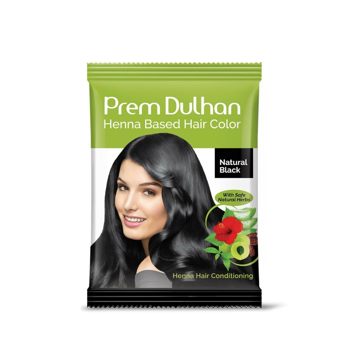 Prem Dulhan Natural Black Henna Based Hair Color | Grocsy