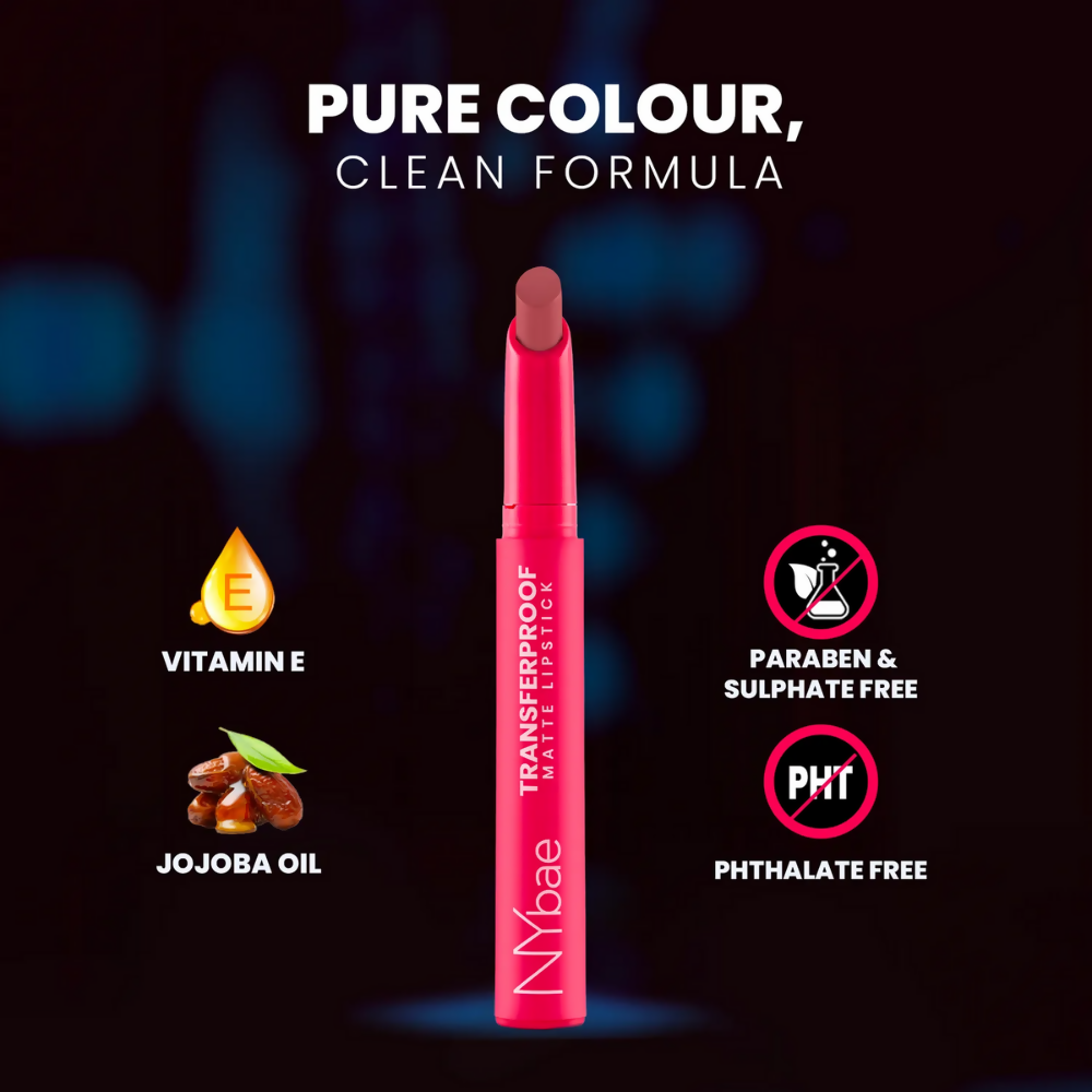 NY Bae Transfer-proof Matte Crayon Lipstick – Enchanted 08 | Grocsy