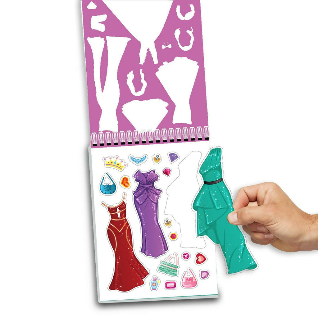 Dreamland Publications Style Studio Fashion Sketch Activity Book 2 for Girls Age 4-8 years | Grocsy