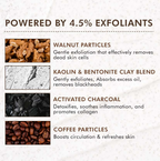 mCaffeine Pore Clear Coffee Cookie Face Scrub for Blackheads & Tan Removal | Grocsy