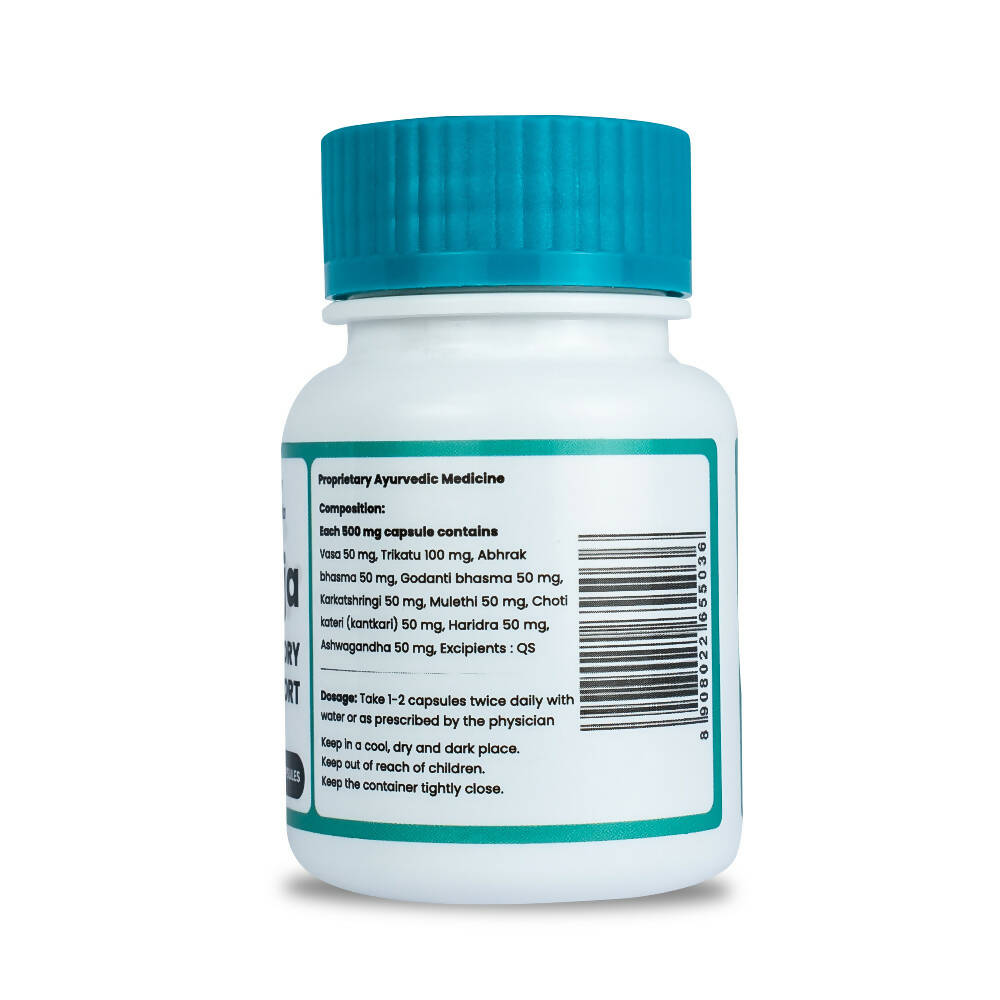 myUpchar Ayurveda Kaphaja Respiratory Support Capsules | Grocsy