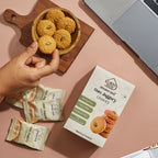 Almond House Oats Jaggery Cookies | Grocsy