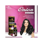 VedicAyurveda Onion Hair Oil for hair | Grocsy