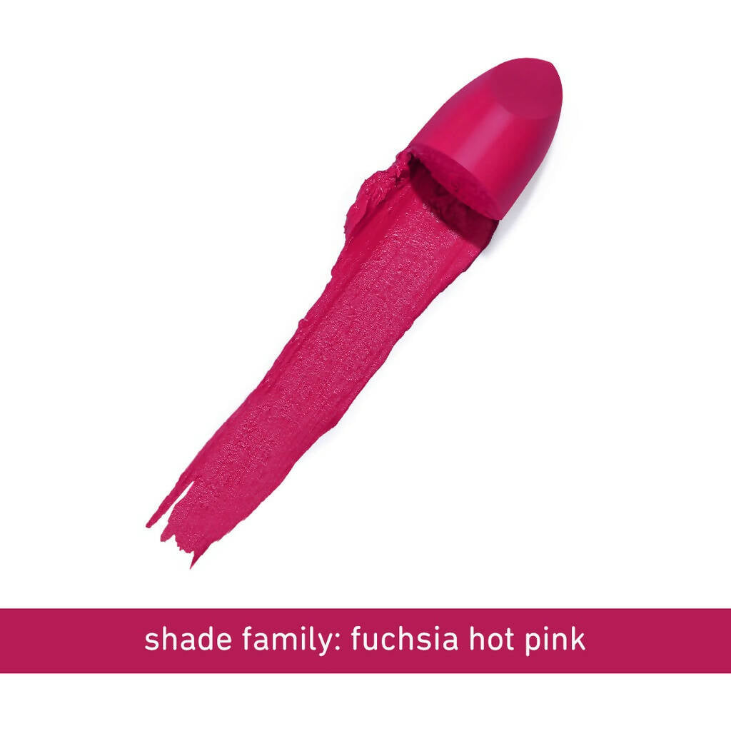 Plum Butter Crème Matte Lipstick Fuchsia Frenzy - 131 (Fuchsia Hot Pink) | Grocsy