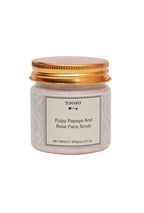 Tjori Pulpy Papaya And Rose Face Scrub | Grocsy