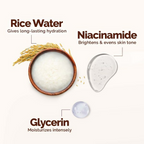 Mamaearth Rice Dewy Bright Light Moisturizing Cream with Rice Water & Niacinamide For Glass-Skin | Grocsy