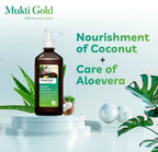 Axiom Mukti Gold Herbal Hairwash (Dispenser) | Grocsy