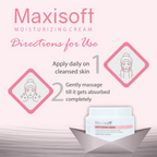 Maxisoft Moisturizing Cream With Almond Oil Aloe Avocado Cocoa Butter | Grocsy