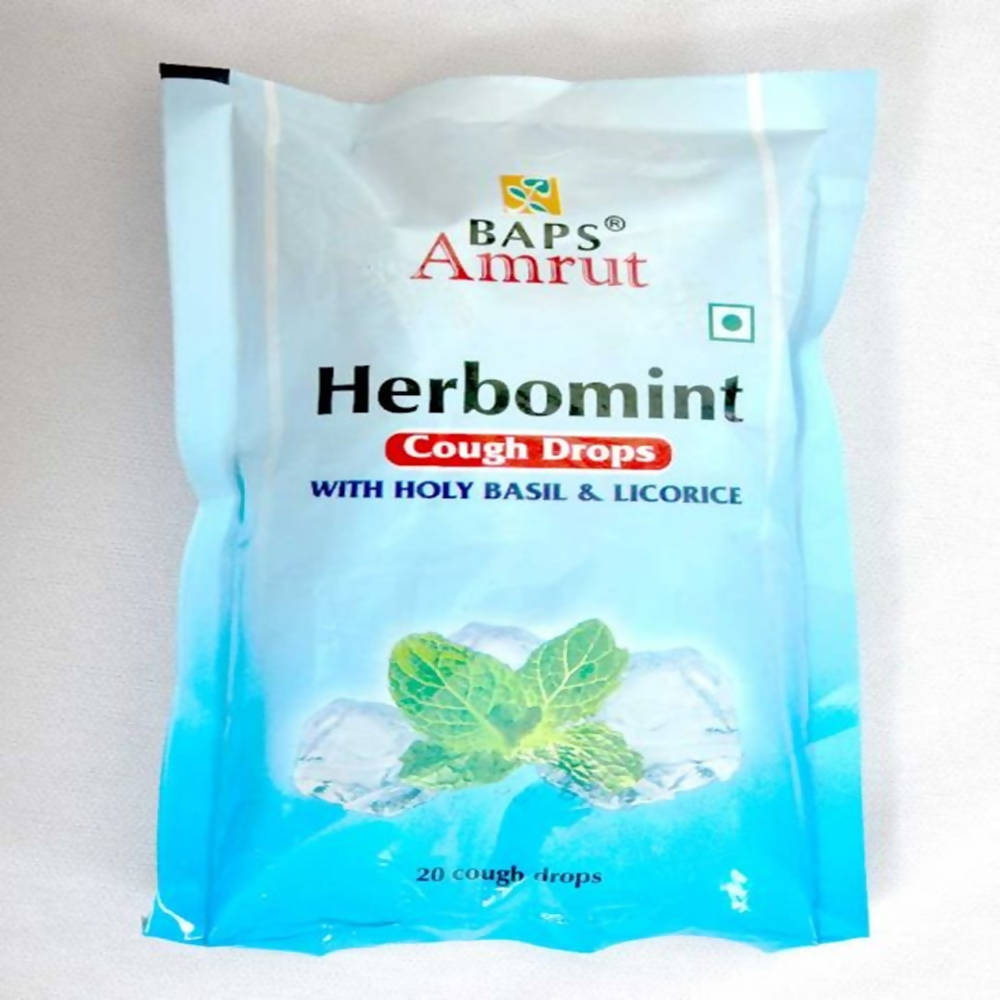 Baps Amrut Herbomint Cough Drops | Grocsy
