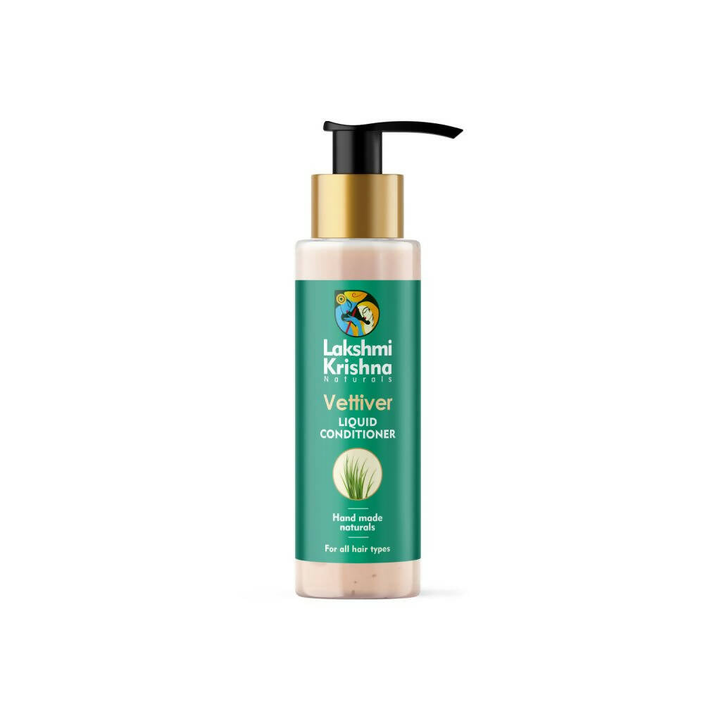 Lakshmi Krishna Naturals Vettiver Liquid Conditioner | Grocsy