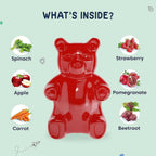Little Joys Multivitamin Gummies for Kids (7-12 yrs)-No Sugar Added|Strawberry Flavor | Grocsy