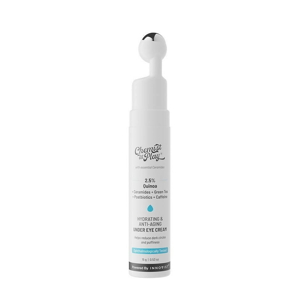 Chemist At Play Hydrating & Anti-Aging Under Eye Cream For Dark Circles Removal & Wrinkles | Grocsy