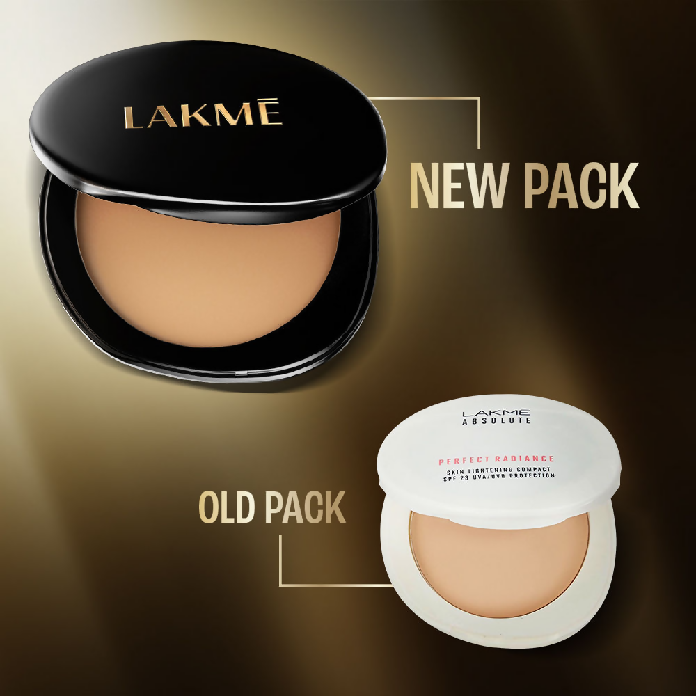 Lakme Ultimate Glam Compact, Skin Lightening Compact Powder - Beige Honey 05 | Grocsy