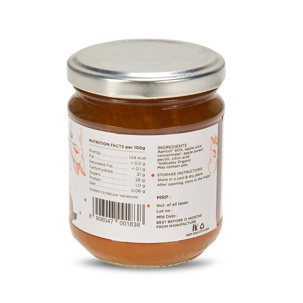 Pure & Sure Organic Apricot Jam | Grocsy