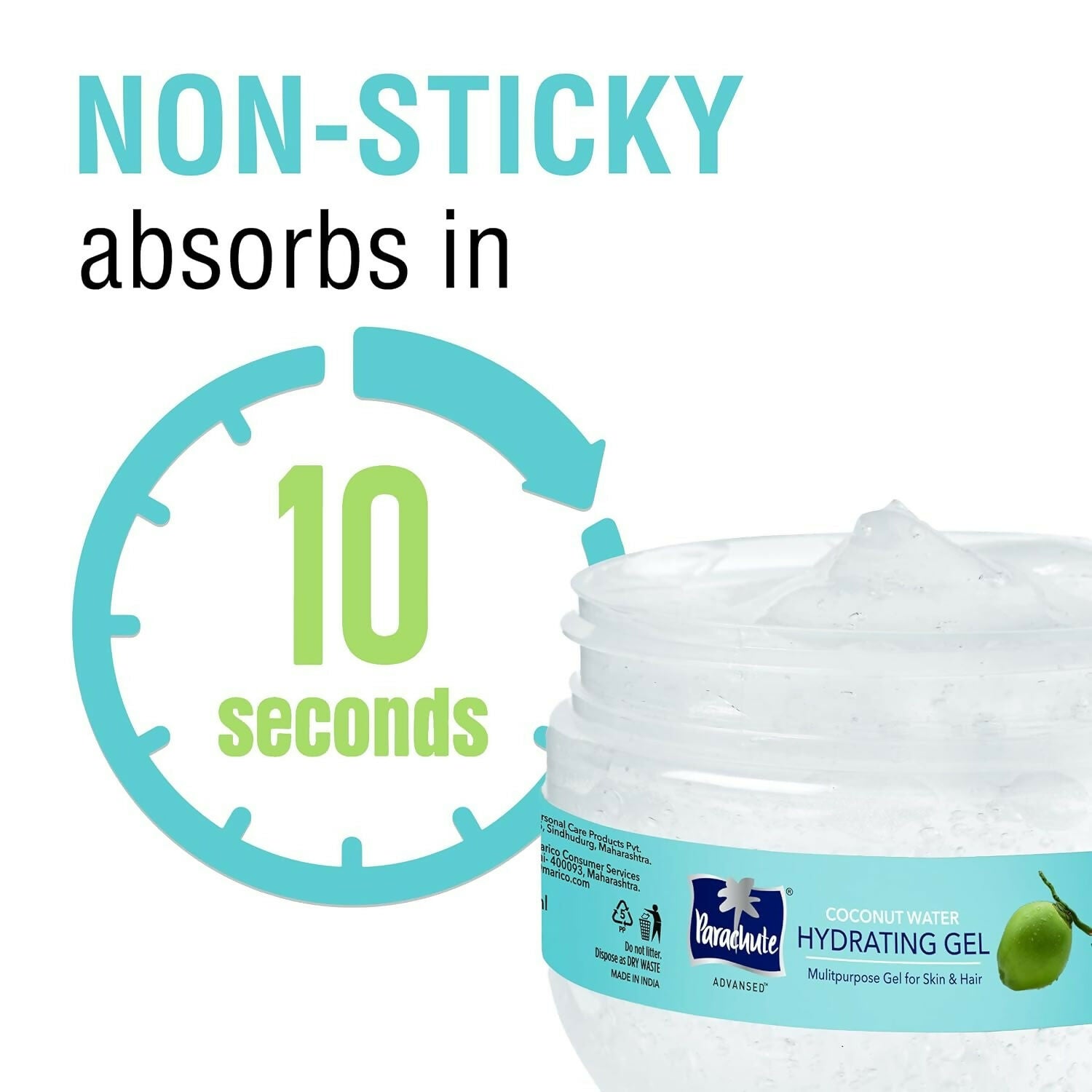 Parachute Advansed Coconut Water Hydrating Gel | Grocsy
