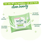 Simple Kind To Skin Cleansing Facial Wipes | Grocsy