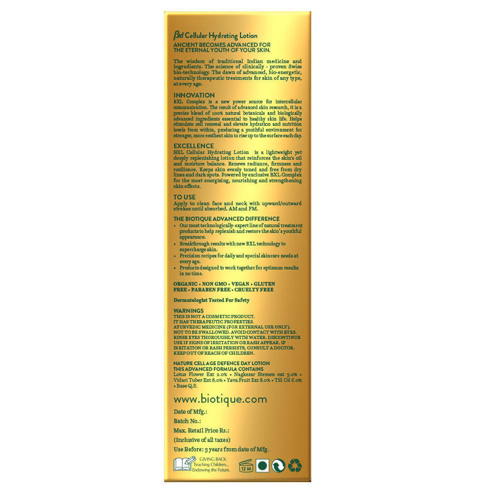 Biotique BXL Cellular Replenish - Hydrating Lotion | Grocsy