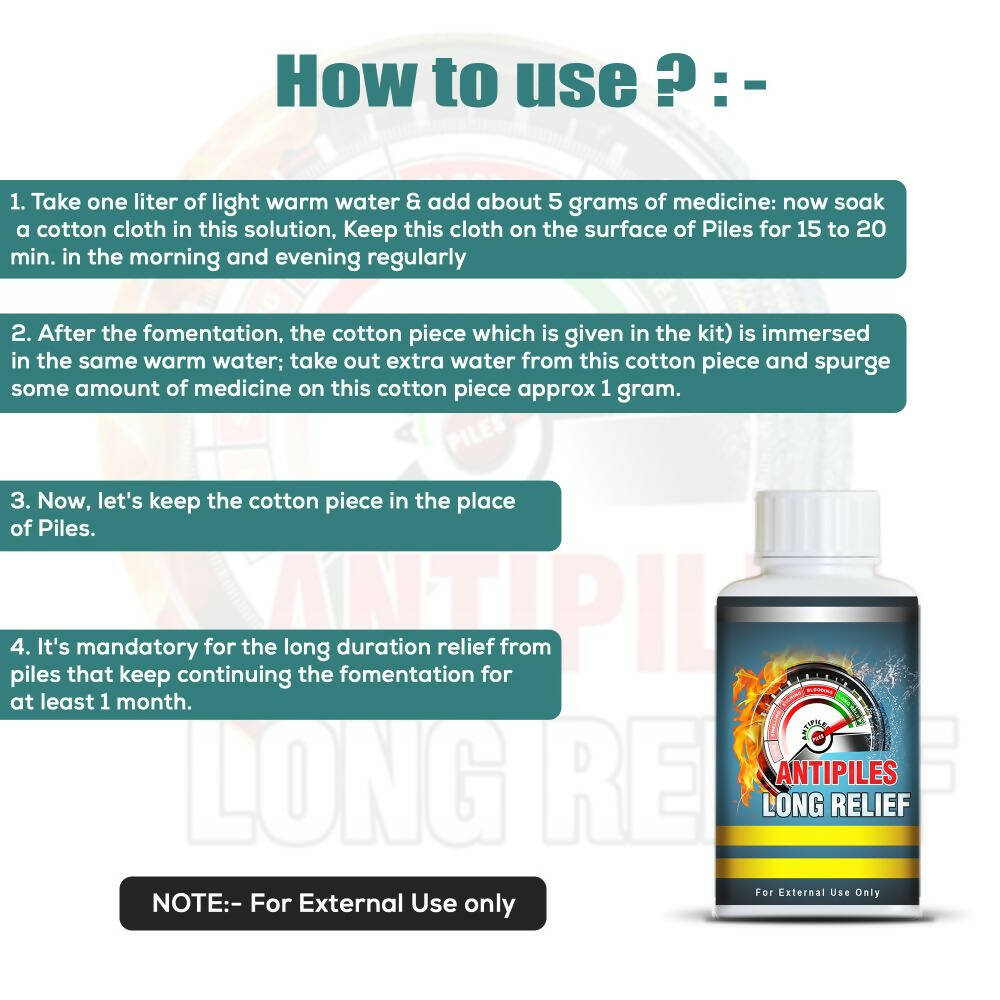 Pharma Science Antipiles Long Relief | Grocsy