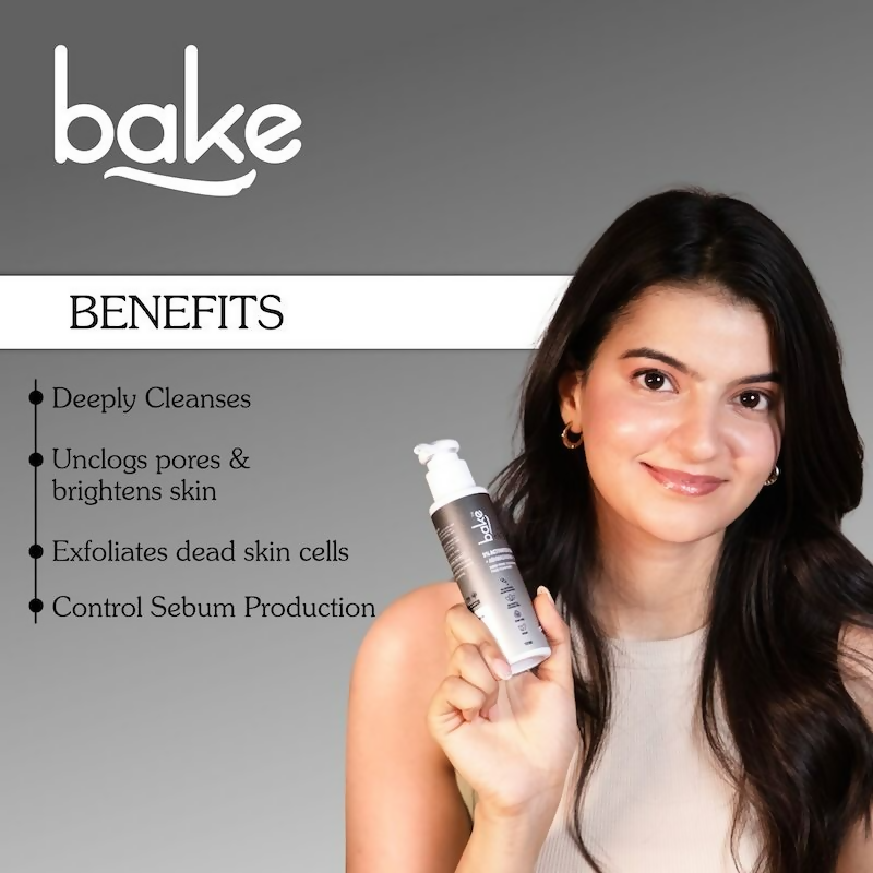 Bake 5% Activated Charcoal Face Cleanser | Grocsy