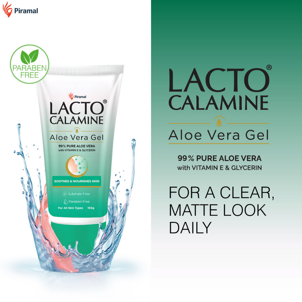 Lacto Calamine Aloe Vera Gel Face Moisturizer | Grocsy