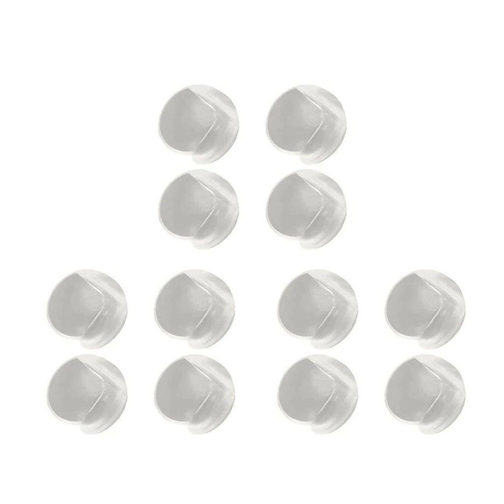 Safe-O-Kid Transparent Round Corner Caps For Kids Protection | Grocsy