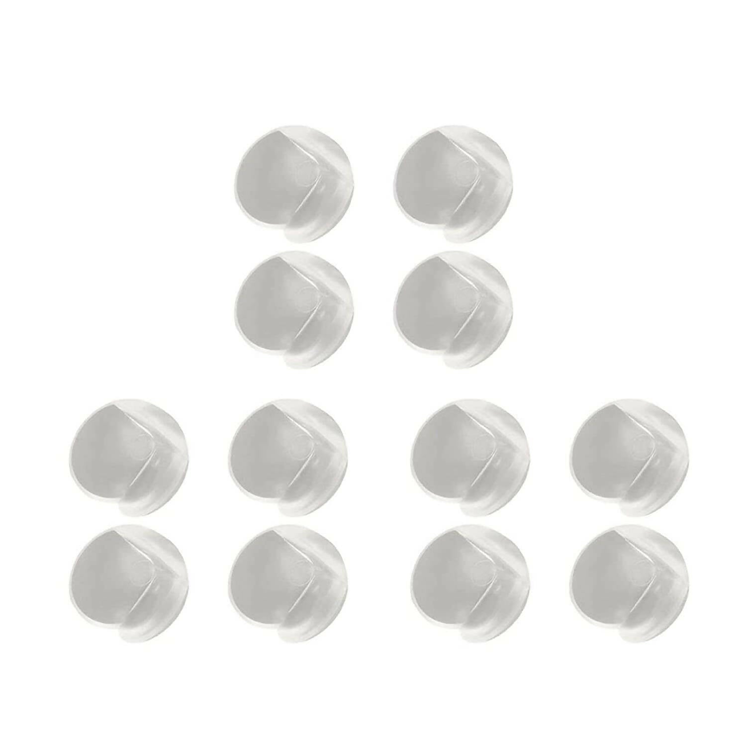 Safe-O-Kid Transparent Round Corner Caps For Kids Protection | Grocsy