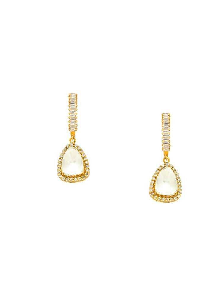 Women's Moissanite Diamond Earrings - Ruby Raang | Grocsy