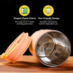 Udyan Tea Stainless Steel Vacuum Insulated Tumbler - Pink | Grocsy
