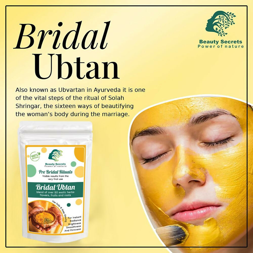 Beauty Secrets Ayurvedic Bridal Ubtan Powder | Grocsy