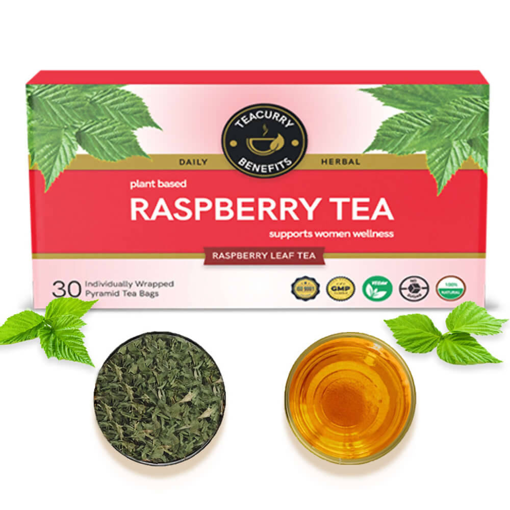 Teacurry Raspberry Leaf Tea | Grocsy