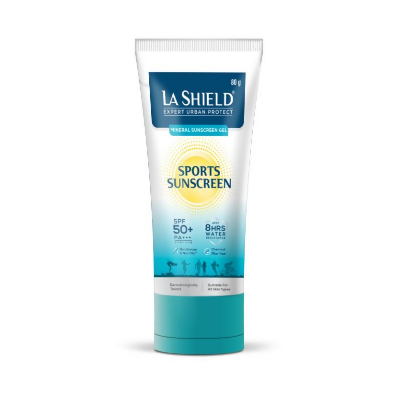 La Shield Sports Sunscreen Gel SPF 50 + PA+++ | Grocsy