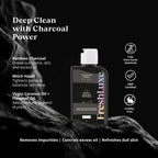 FreshLuxe Charcoal Purity Face Wash with Bamboo Charcoal & Witch Hazel | Grocsy