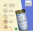 Shuddh Natural Calming Stress Relief Inside-Out Detox Shaanti Floral Tisane | Grocsy