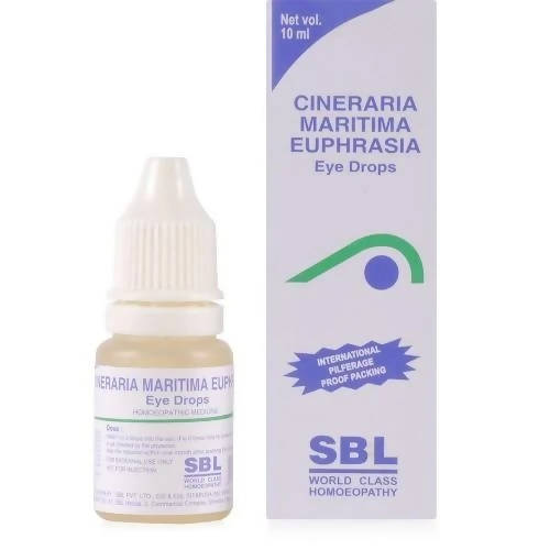SBL Homeopathy C-ineraria Maritima Euphrasia Eye Drops | Grocsy
