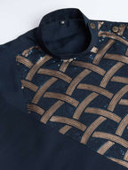 Vastranavya Traditional Festival Wear Pure Silk Thread & Sequence Embroidered Work Kurta | Grocsy