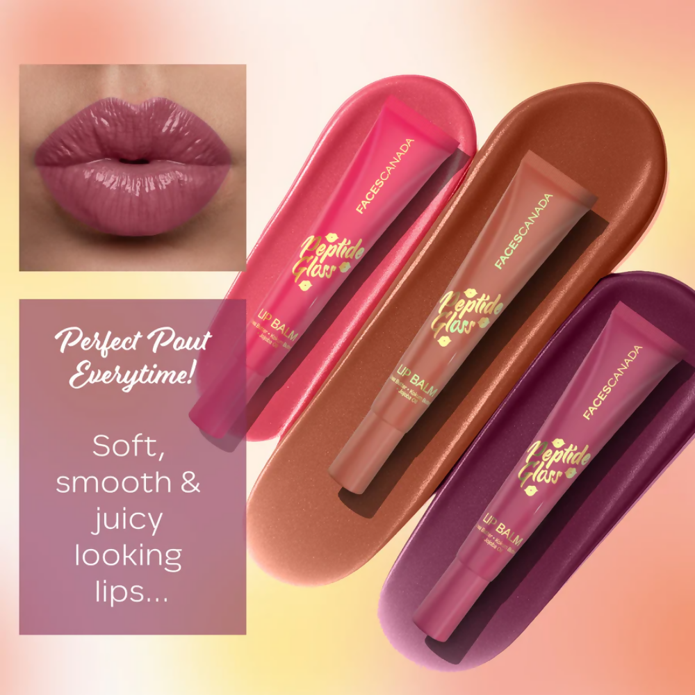 Faces Canada Peptide Gloss Lip Balm - Cherry Charm 03 | Grocsy