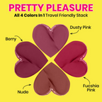 NY Bae 4 IN 1 Lip Play Liquid Lipstick - Pretty Pleasure | Grocsy