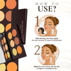 Colorbar 24Hrs Wear Concealer Palette Medium-Deep | Grocsy