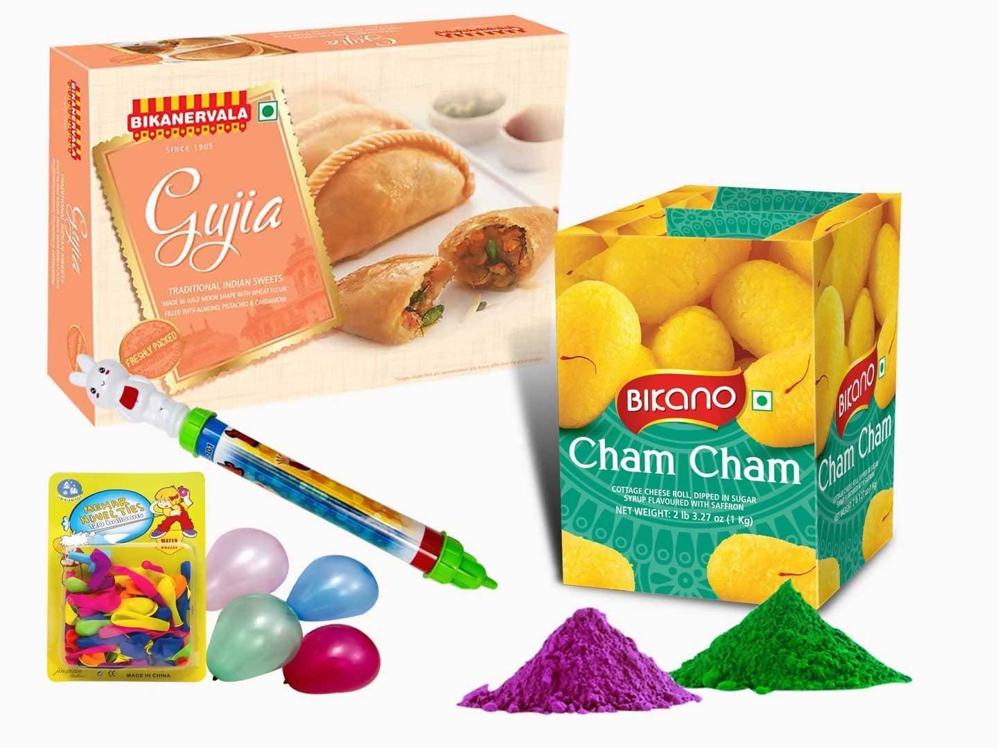 Bikano Cham Cham With Holi Ghujia | Grocsy
